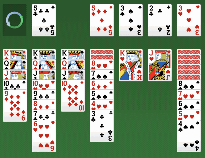 Solitär online spielen